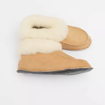 Chaussons peau d'agneau pour femmes