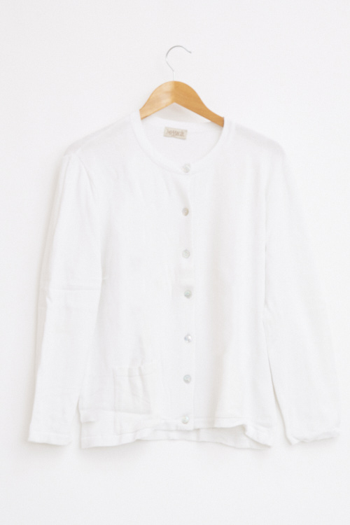Cardigan coton