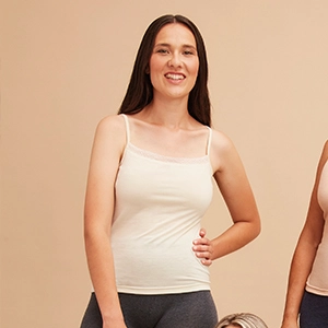 Caraco à dentelle en laine mérinos 165 extra-fin