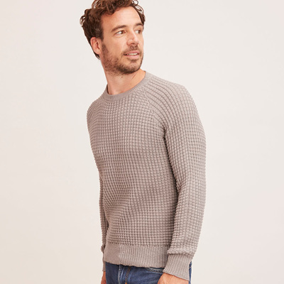 Pull en laine mérinos pour homme