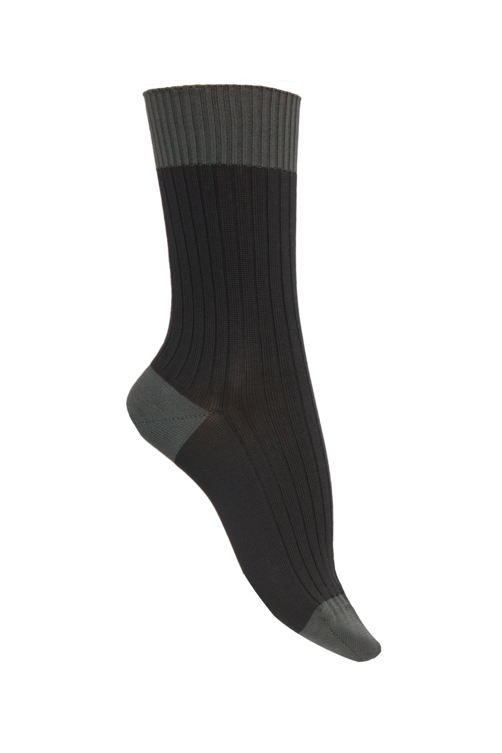 MISSEGLE chaussettes fil ecosse bio sante bicolores FES 1