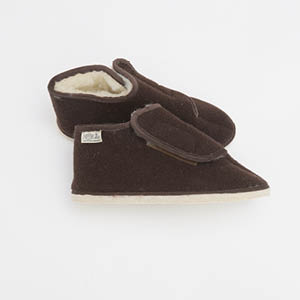 Charentaises mohair et laine grand confort