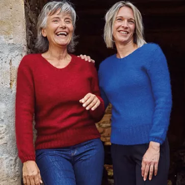 Petit pull mohair pour femme