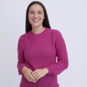 Pull laine mohair col rond pour femme 