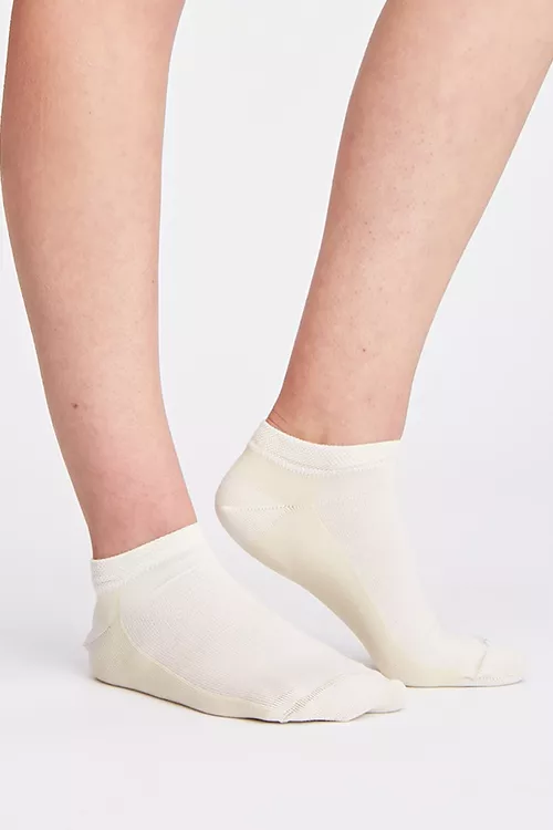 Socquettes en laine mérinos et soie ultra-solides