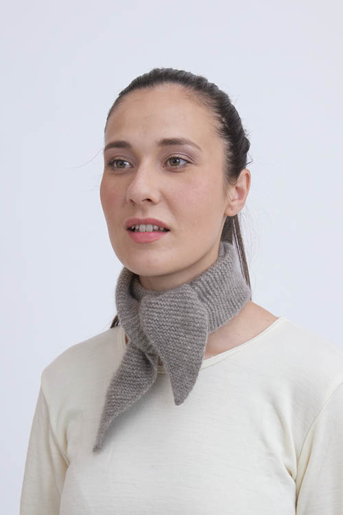 Écharpe en laine yack pour femme