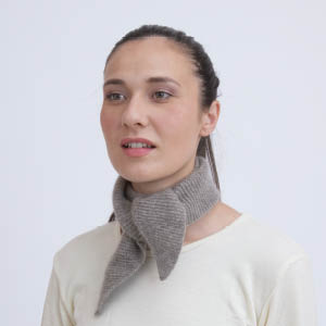 Écharpe en laine yack pour femme
