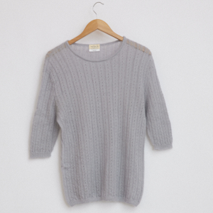 Pull mohair dentelle   