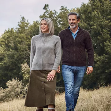 Veste laine yack pour femme