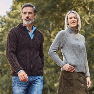 Veste laine yack pour homme
