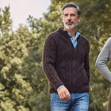 Veste laine yack pour homme