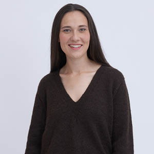 Grand pull laine col V en duvet de yack pour femme