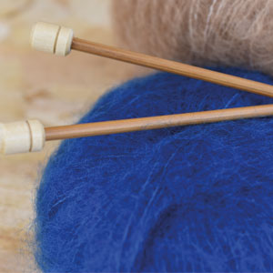 Aiguilles à tricoter en bambou