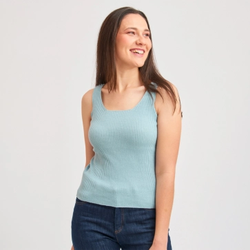 D&eacute;bardeur en lin, coton bio et seacell pour femme