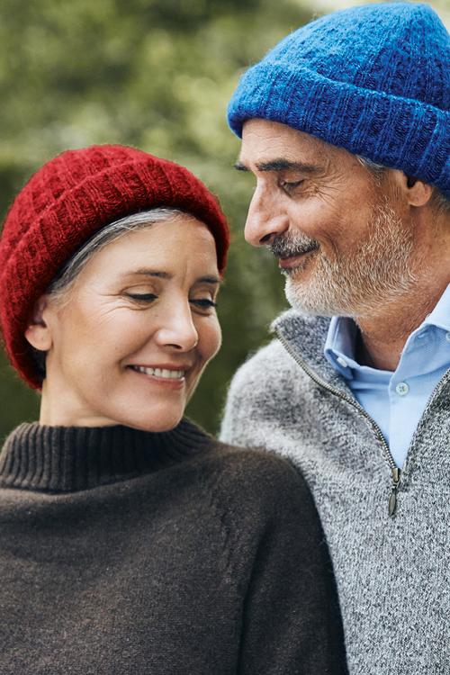 Bonnet laine mohair mixte