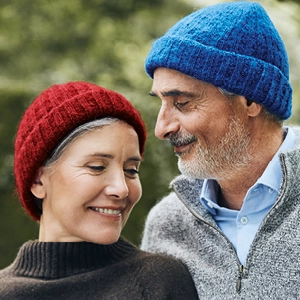 Bonnet laine mohair mixte