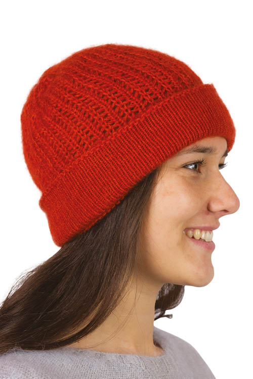 Bonnet laine à revers