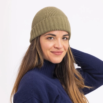 Bonnet laine recyclée Charlie pour femme