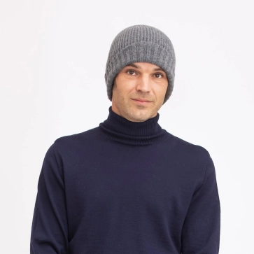 Bonnet laine recycl&eacute;e Charlie pour homme