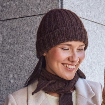 Bonnet laine 100% duvet de yack