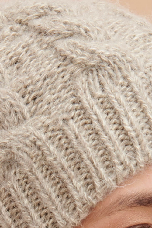 Bonnet laine yack femme boy C