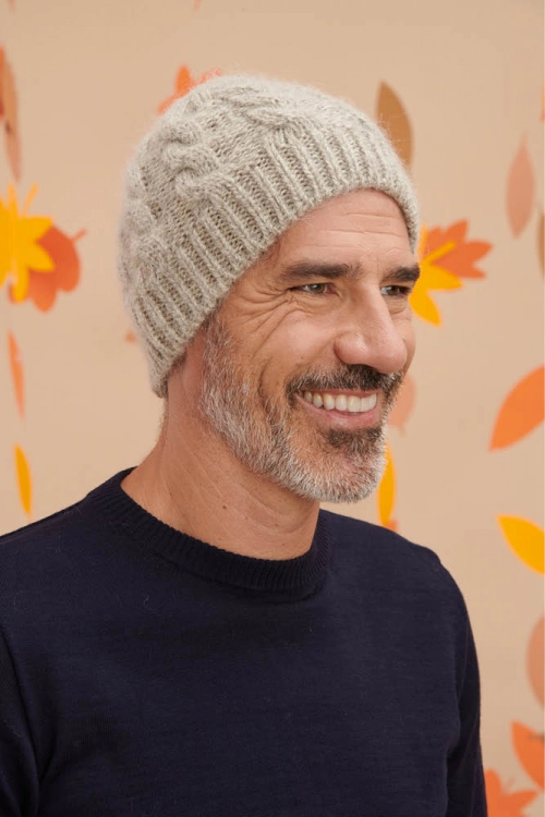 Bonnet laine yack homme boy F