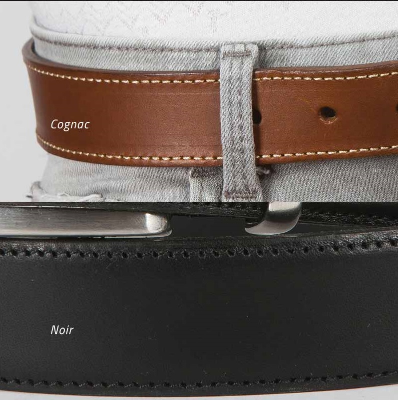 Ceinture Cuir JOAN homme - Missegle: Fabricant d'accessoires Made in France