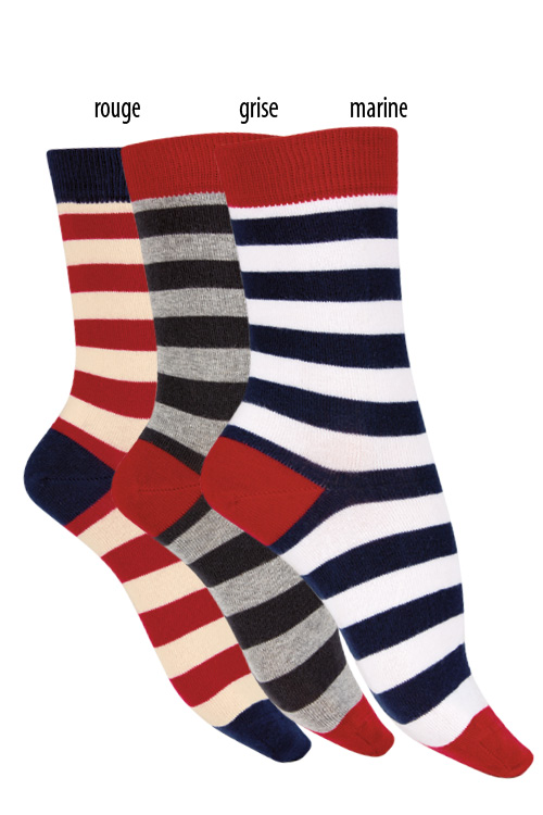 Chaussettes Coton Marines Bonnes affaires