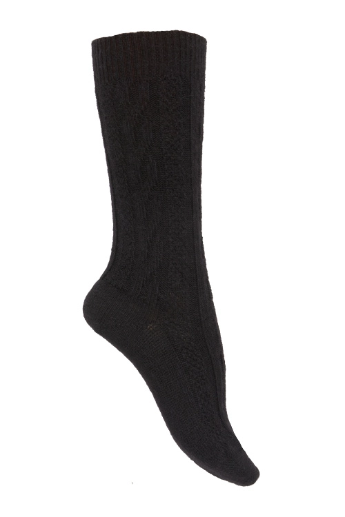 Chaussettes alpaga merinos torsades cialp bam 2