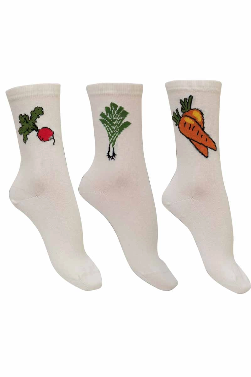 Chaussettes coton de la Ferme Légumes   