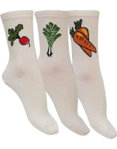 Chaussettes coton de la Ferme Légumes   