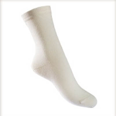 Chaussettes cachemire soie et coton