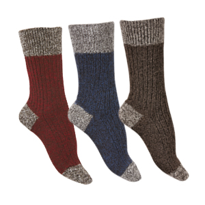 Chaussettes sans couture laine mohair et yack Annapurna