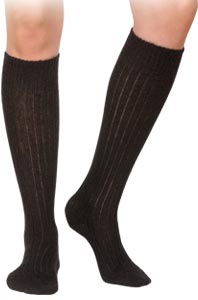 Chaussettes chaudes laine mohair hautes