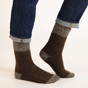 Chaussettes sans couture laine mohair et yack Annapurna