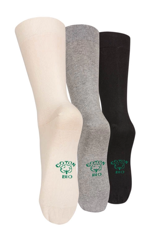 Chaussettes coton bio 2