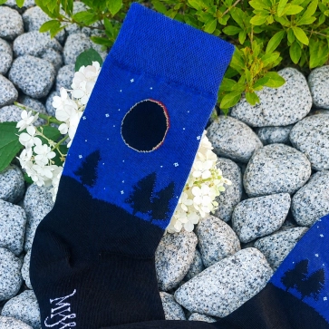 Chaussettes en coton biologique Eclipse - &Eacute;dition limit&eacute;e