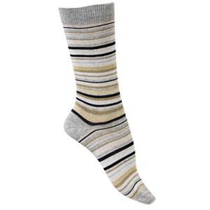 Chaussettes coton biologique à rayures
