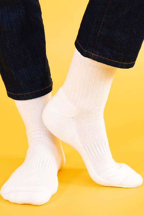 Chaussettes coton bio actives