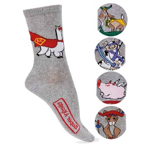 Chaussettes coton Supers Animaux   