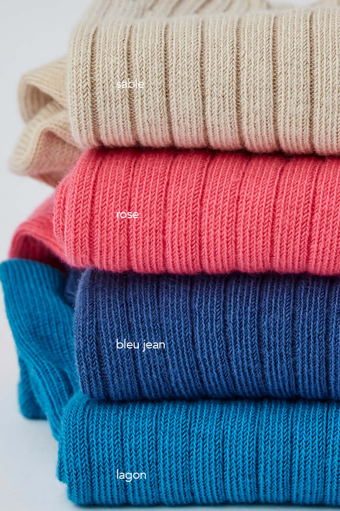 Chaussettes coton sante cs bam couleurs