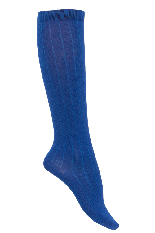 Chaussettes fil d'écosse coton hautes