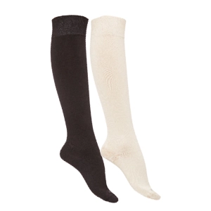 Chaussettes hautes coton bio anti-fatigue