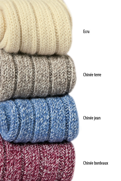 Chaussettes laine gmc couleurs