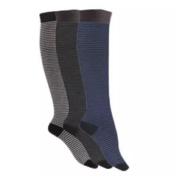 Chaussettes laine mérinos hautes massant anti-fatigue