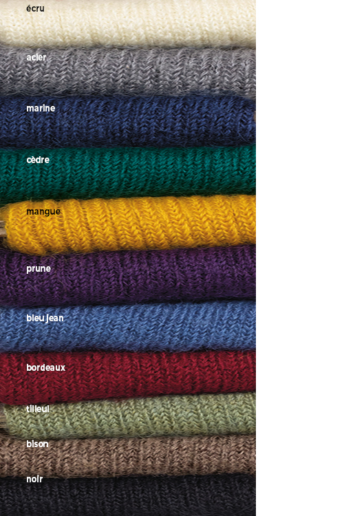 Chaussettes laine mc couleurs 2