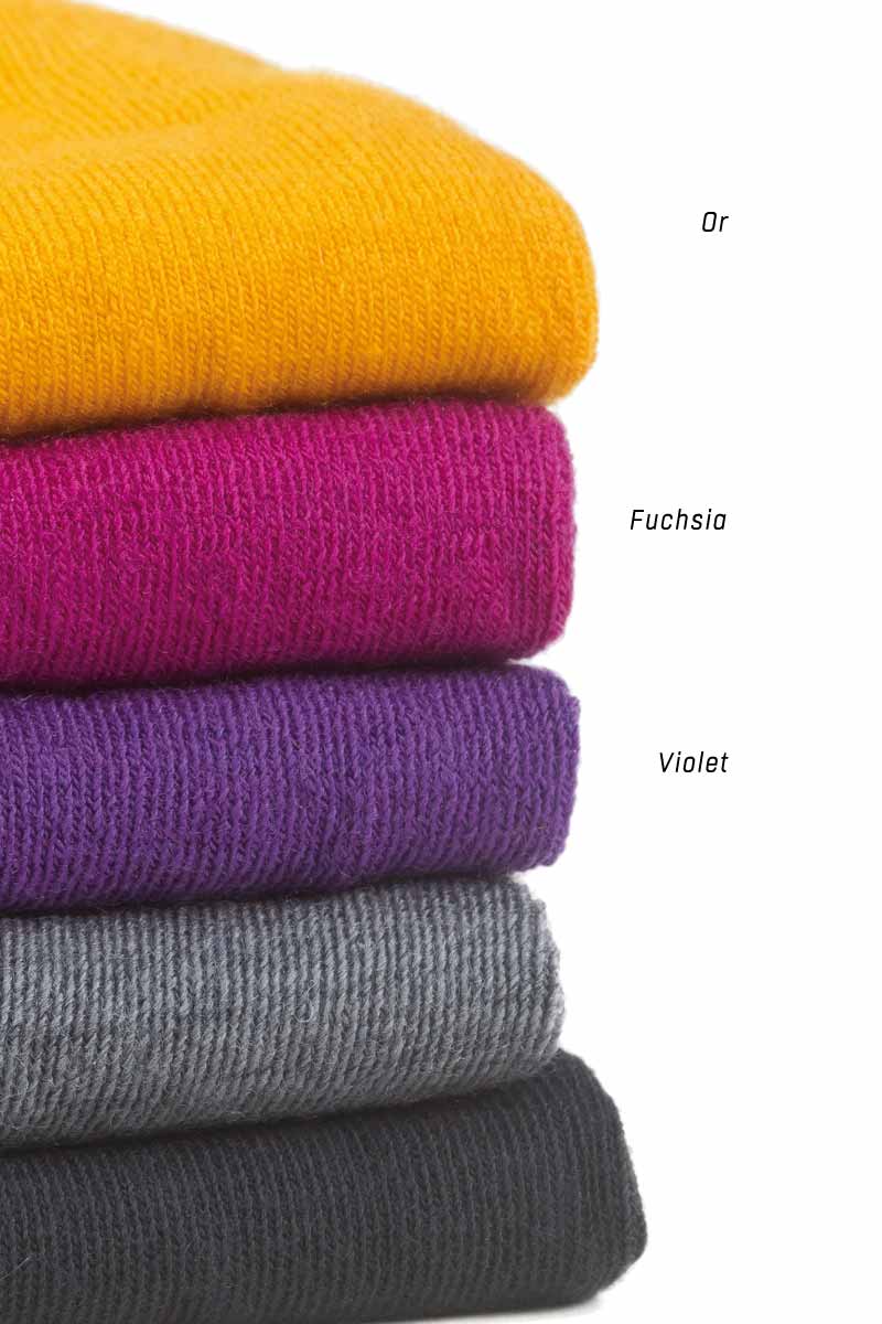 Chaussettes mérinos Bonnes affaires ton vifs