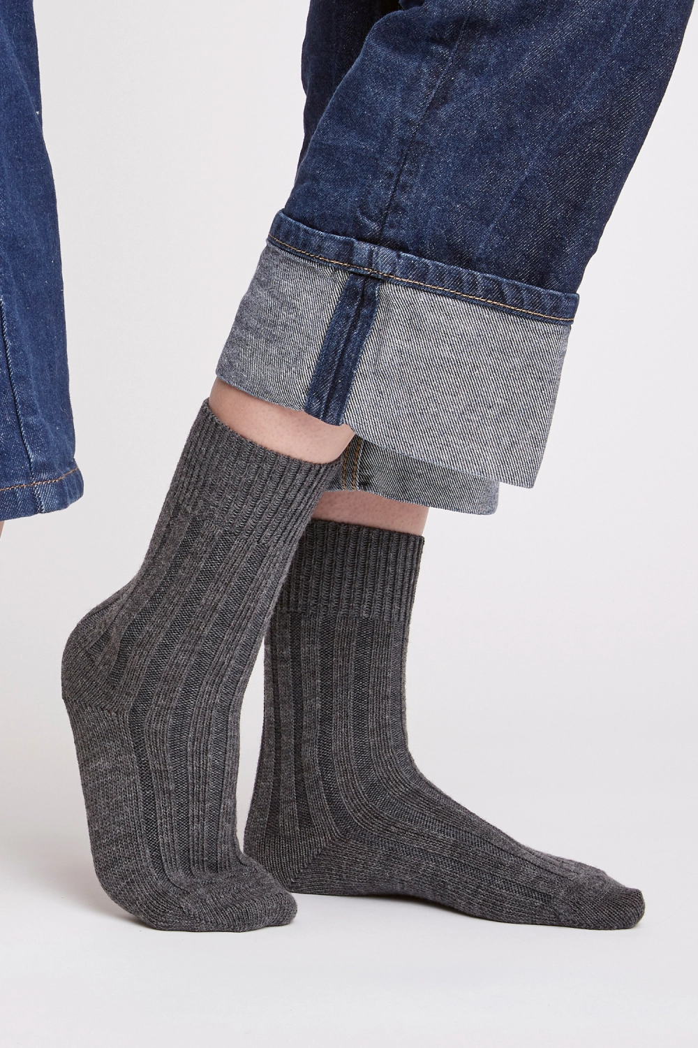 Chaussettes laine merinos arles epaisse us GARLUS 3