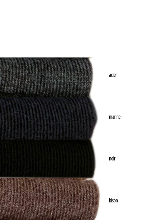 Chaussettes laine merinos mbsm nouveau couleurs