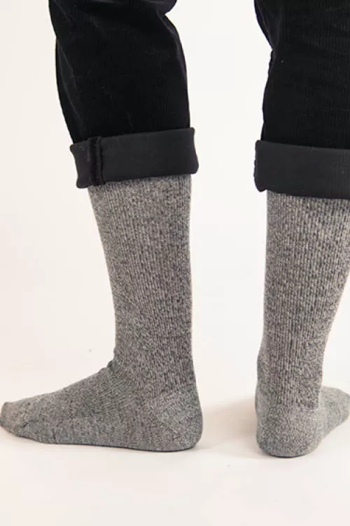 Chaussettes laine sans elastique chinees sesm